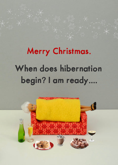 JJC066-Bold & Bright-Hibernation-Xmas Card-