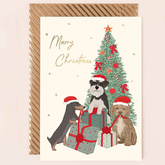 RE137-Apple & Clover-Merry Christmas-Xmas Card-Reflections