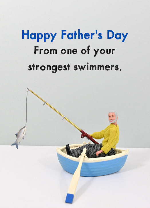 JJOC063-Bold & Bright-Strongest Swimmer-Card-