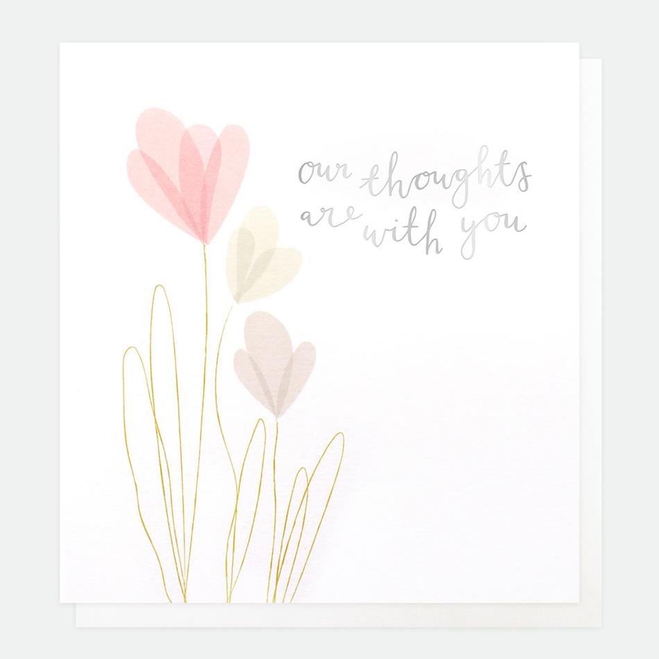 SYM009- Caroline G - Card Our Thoughts Are With You