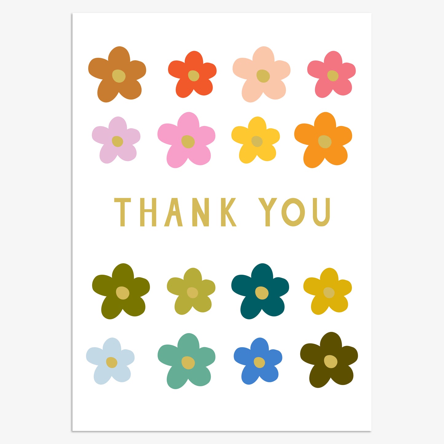 SST215-Think of Me-Thank You Flowers-Card Pack-