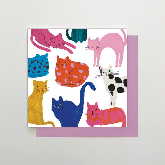 AC003-Stop The Clock-Cats-Card-Art Card