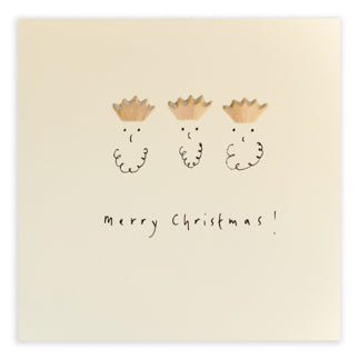 (062)PSC-TK-Ruth Jackson-Christmas Three Kings-Xmas Card-Pencil Shavings