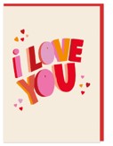 HPS028-Raspberry Blossom-I Love You-Card-Happiness