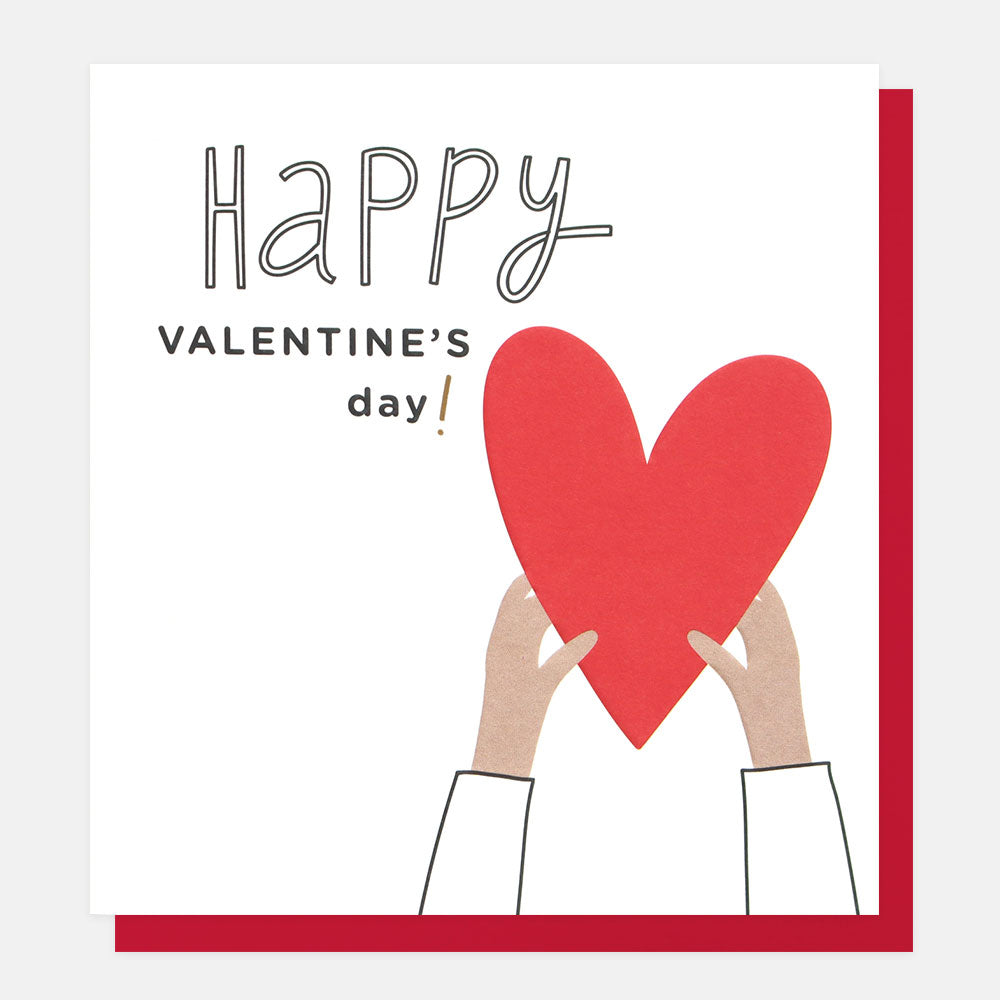 HUP017-Caroline G-Happy Valentines Day Vday-Card-