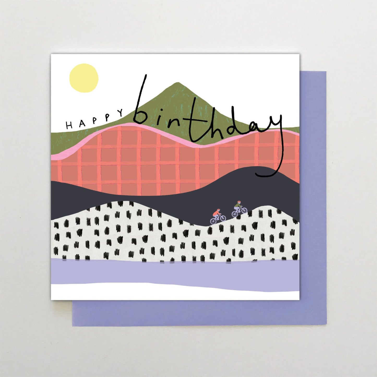 HA041-Stop The Clock-Happy Birthday�Bikes-Card-Happy Days