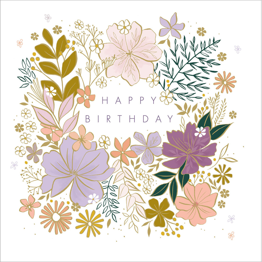 520396-Woodmansterne-Q Wishing You A Wonderful Birthday-Card-Hazel By Charlotte Mason