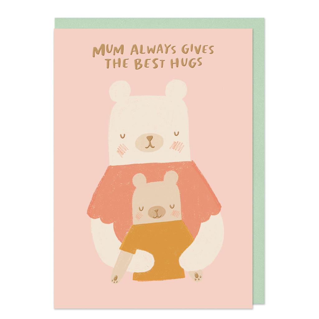 WHM035 Raspberry Blossom Card Whimsical