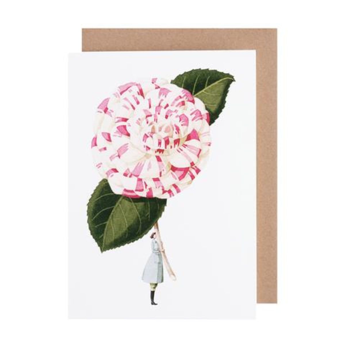 GC013-Laura Stoddart-Camellia-Greeting Cards-Card