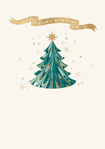 XJX16K-Meraki-Tree-Xmas Card-Joyeux Noel