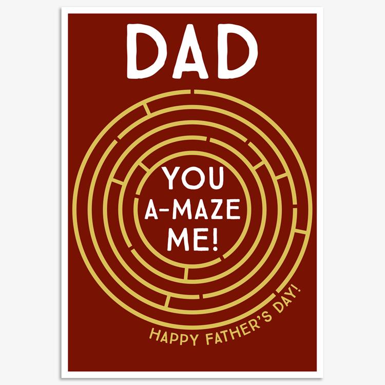 FHO022-Think of Me-You A-Maze Me-Card-