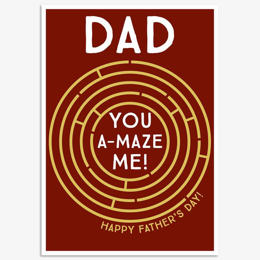 FHO022-Think of Me-You A-Maze Me-Card-