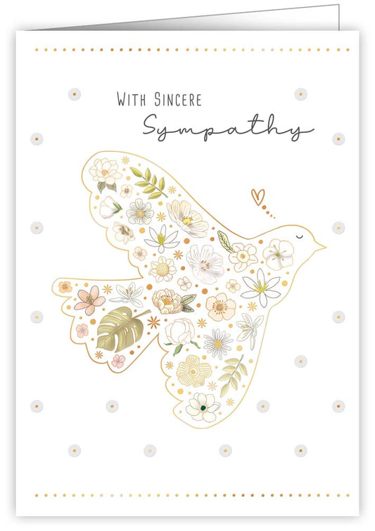 1071-Quire-Dove-Card-Ivory Whi