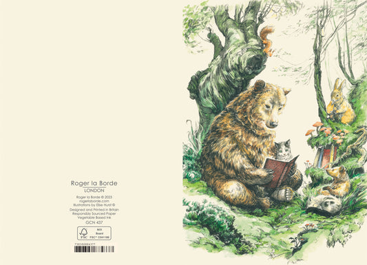 GCN437-Roger La B-Forest Bear-Card-