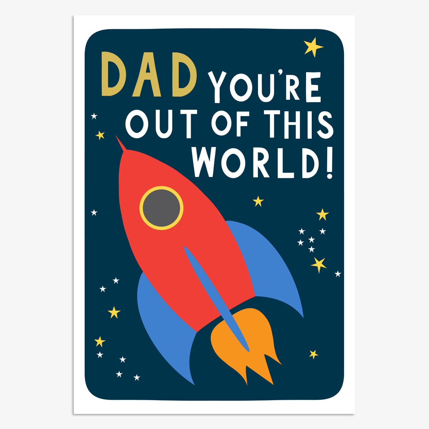 FDR018-Think of Me-Dad Youre Out Of This World-Card-