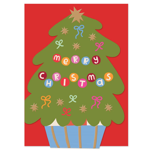 BRS014-Raspberry Blossom-Xmas Card-Brightside