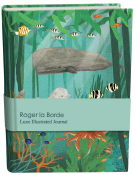 AS066-Roger La B-Whale Song Illustrated Journal-Notebook-Whale Song