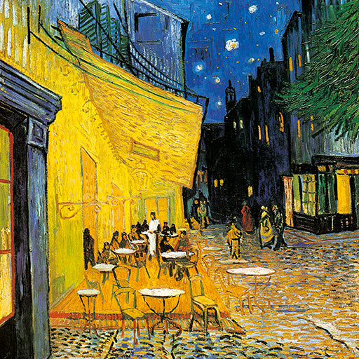 9981970027-Editions du Desastre-Van Gogh Terrasse Du Cafe Le Soir-Card-Le Musee