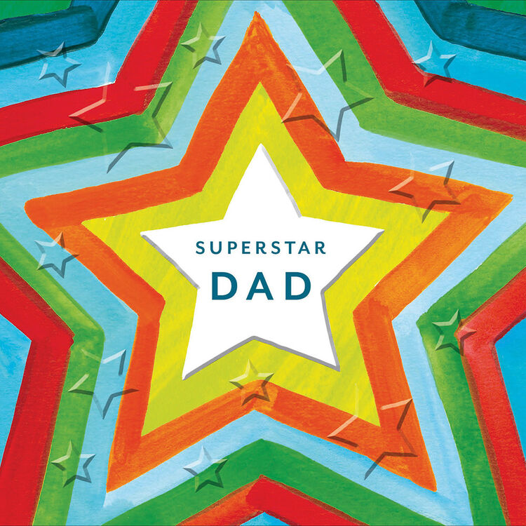 486173-Woodmansterne-Superstar Dad-Card-P