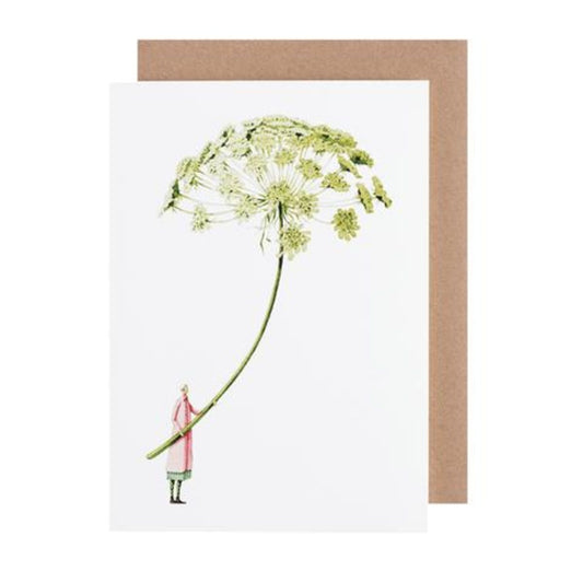 GC016-Laura Stoddart-Green Ammi-Greeting Cards-Card