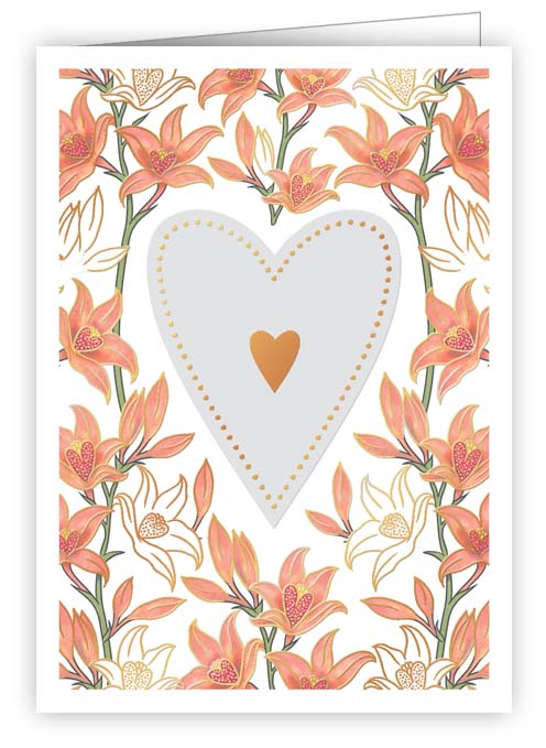 6933-Quire-Heart And Flowers-Gift Tags-Minicard Classic