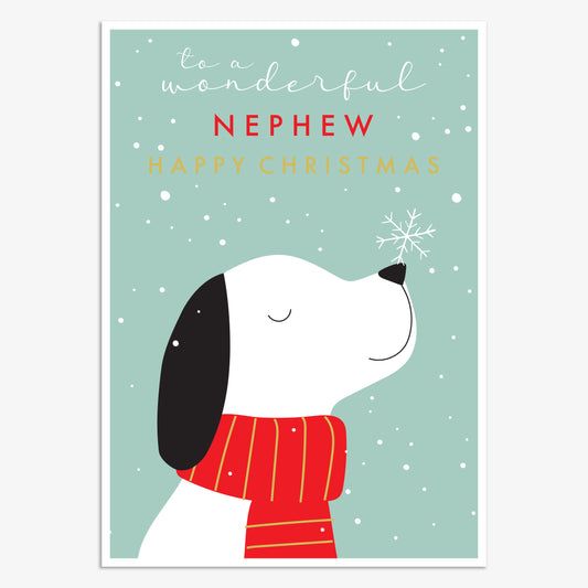 WDX019-Think of Me-Nephew-Xmas Card-Wonder