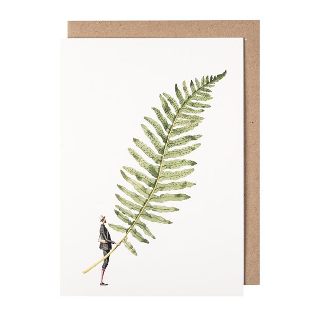 GC030-Laura Stoddart-Fabulous Ferns 6-Greeting Cards-Card