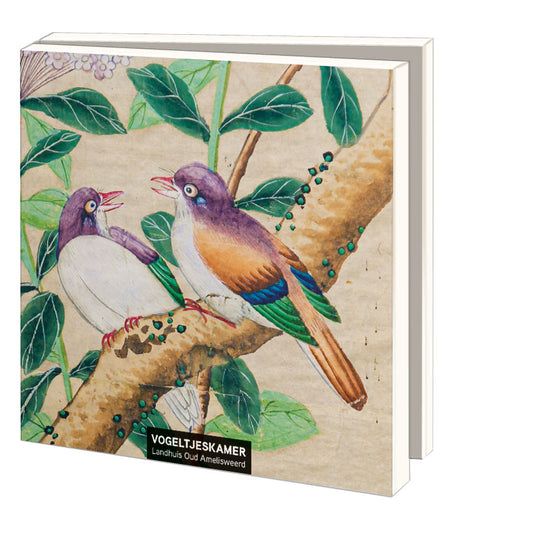 WMC1150-Bekking & Blitz-Vogeltjeskamer Landhuis Oud Amelisweerd-10 Notecards With Envelopes Various Designs-Notewallet-