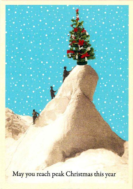 XKMK1707 PEAK Kiss Me Kwik Card Xmas