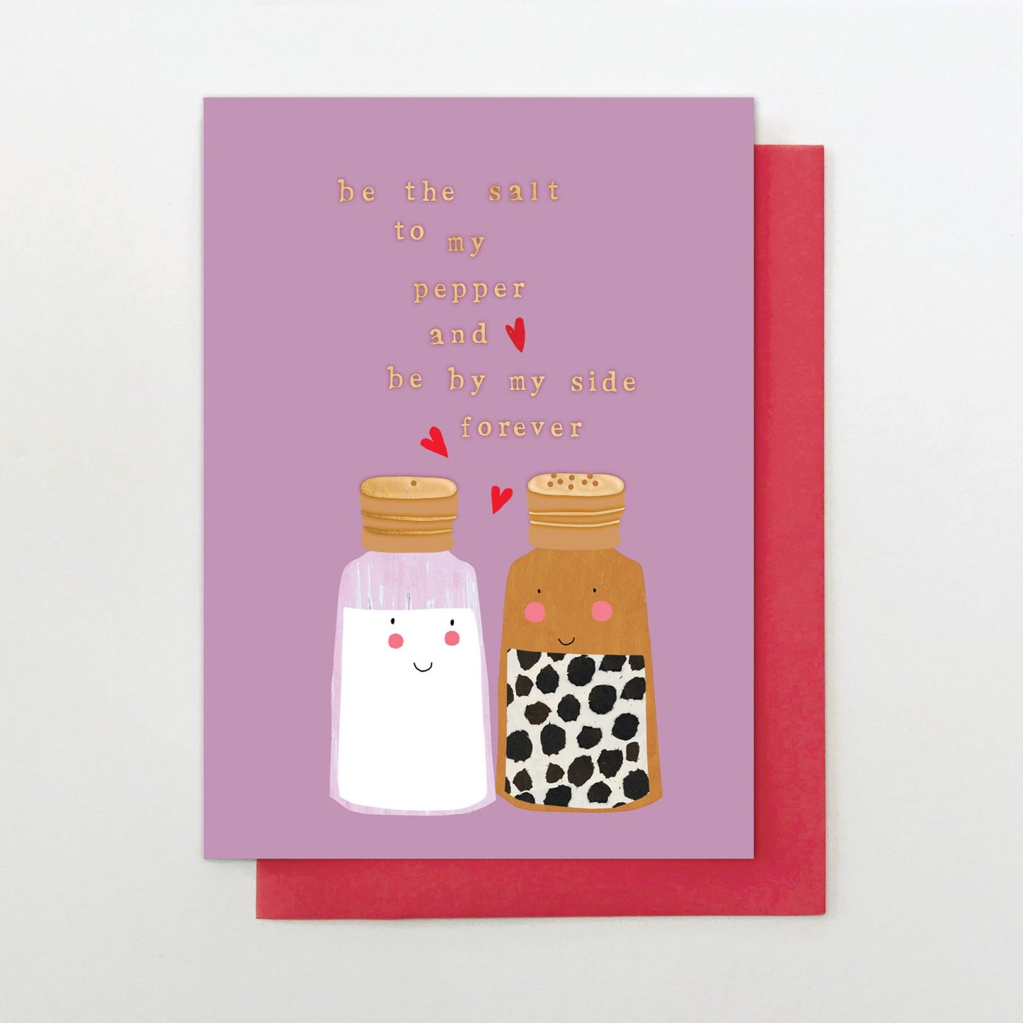 YM004-Stop The Clock-Salt & Pepper Vday-Card-You & Me