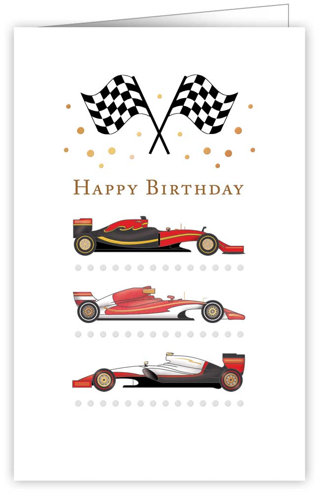 2401-Quire-Race Cars-Card-Touch Of Classic