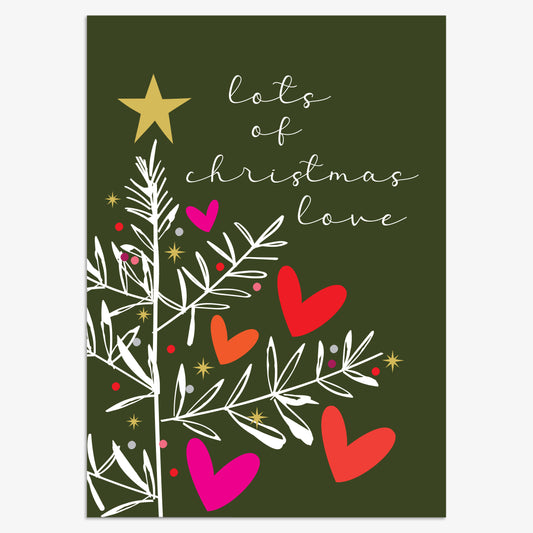 CPX127-Think of Me-Christmas Love 8Pck-Xmas Card Pack-Christmas Packs