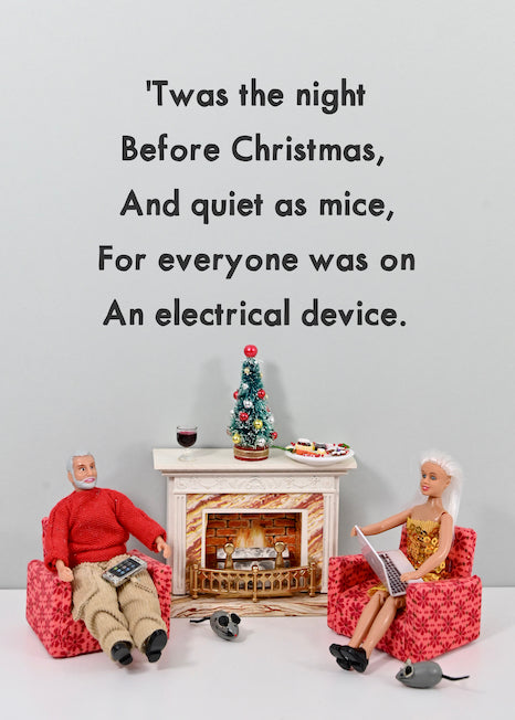 JJC071-Bold & Bright-Night Before-Xmas Card-Jeffrey & Janice