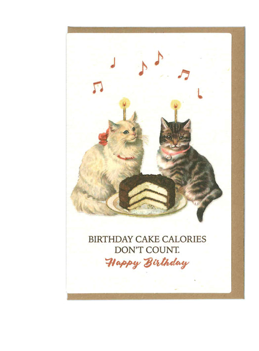 GB387-Actetre-Cake Calories Dont Count-Card-Edition Tausendschoen