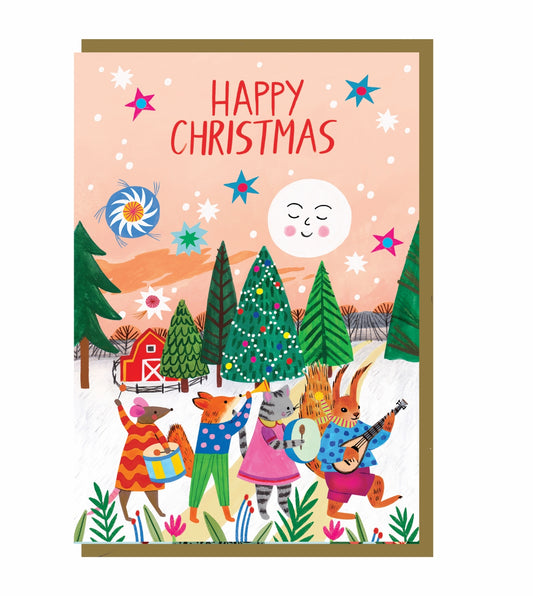 EBX015-Earlybird-Winter Music-Xmas Card-Buddy & Betty