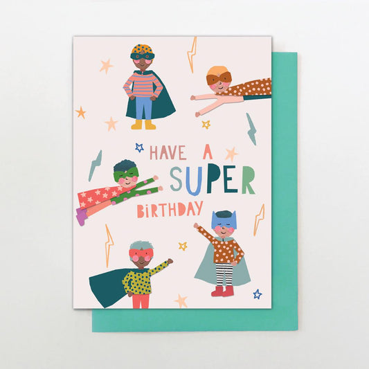 YW015-Stop The Clock-Super Birthday Boy-Card-Young & Wild