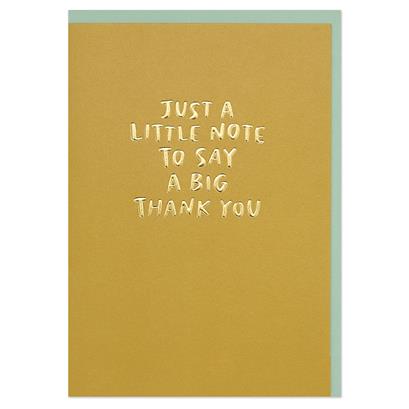 WHM055 Raspberry Blossom Card Little note to say a big thank you