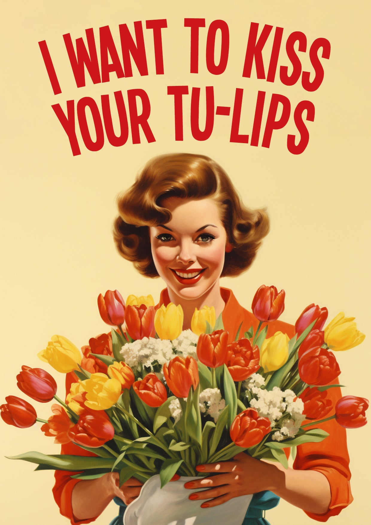 KMKVAL2402-Kiss Me Kwik-Tulips-Card-