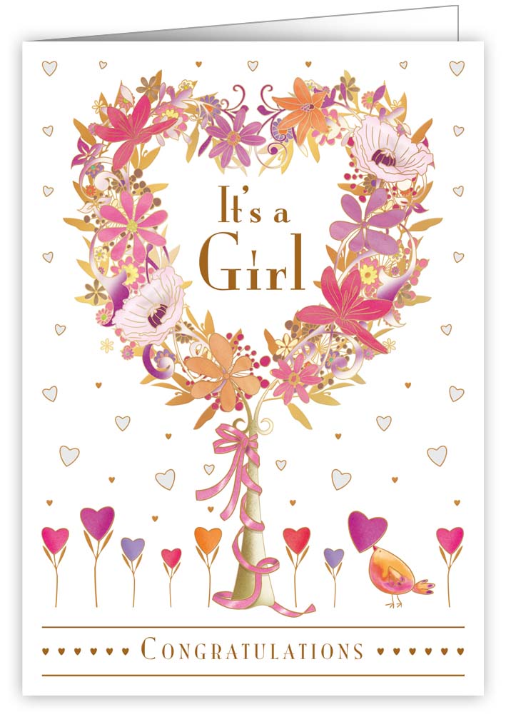 4037-Quire-Baby Girl-Card-Mac