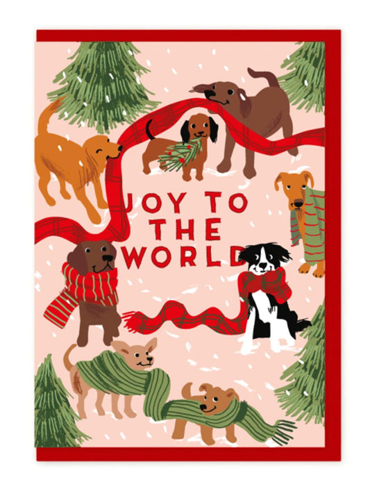 BP001-Noi-Joy To The World-Xmas Card-Christmas Cards