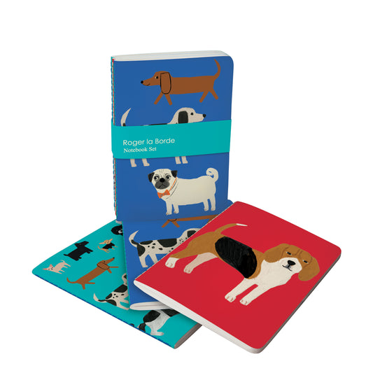 A6E082S-Roger La B-Shaggy Dogs A6 Exercise Books Set-Notebook-Everyday