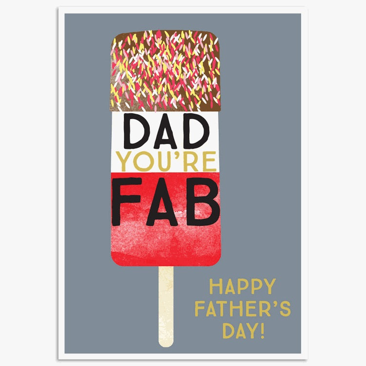 FHO004-Think of Me-Dad You'Re Fab-Card-