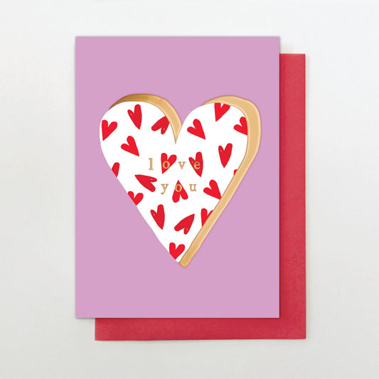 YM014-Stop The Clock-Love You Hearts Vday-Card-You & Me