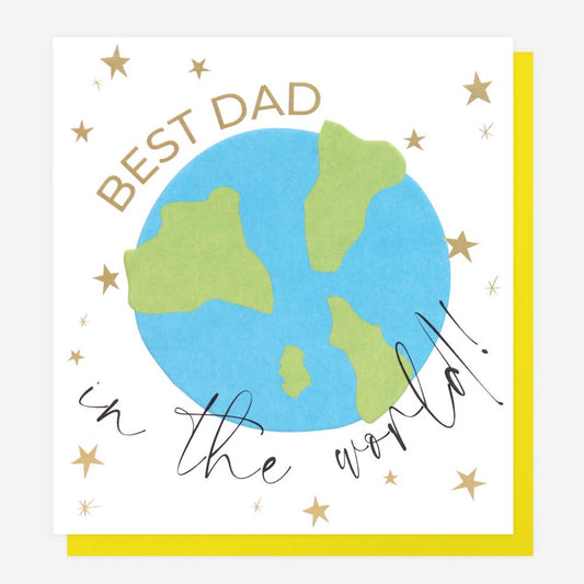 HAP021-Caroline G-Best Dad In The World-Card-