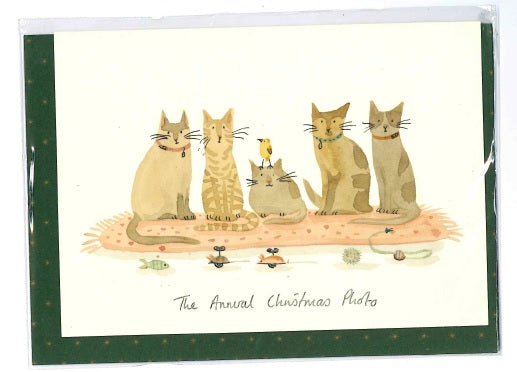 XM027-Two Bad Mice-The Annual Christmas Photo-Xmas Card