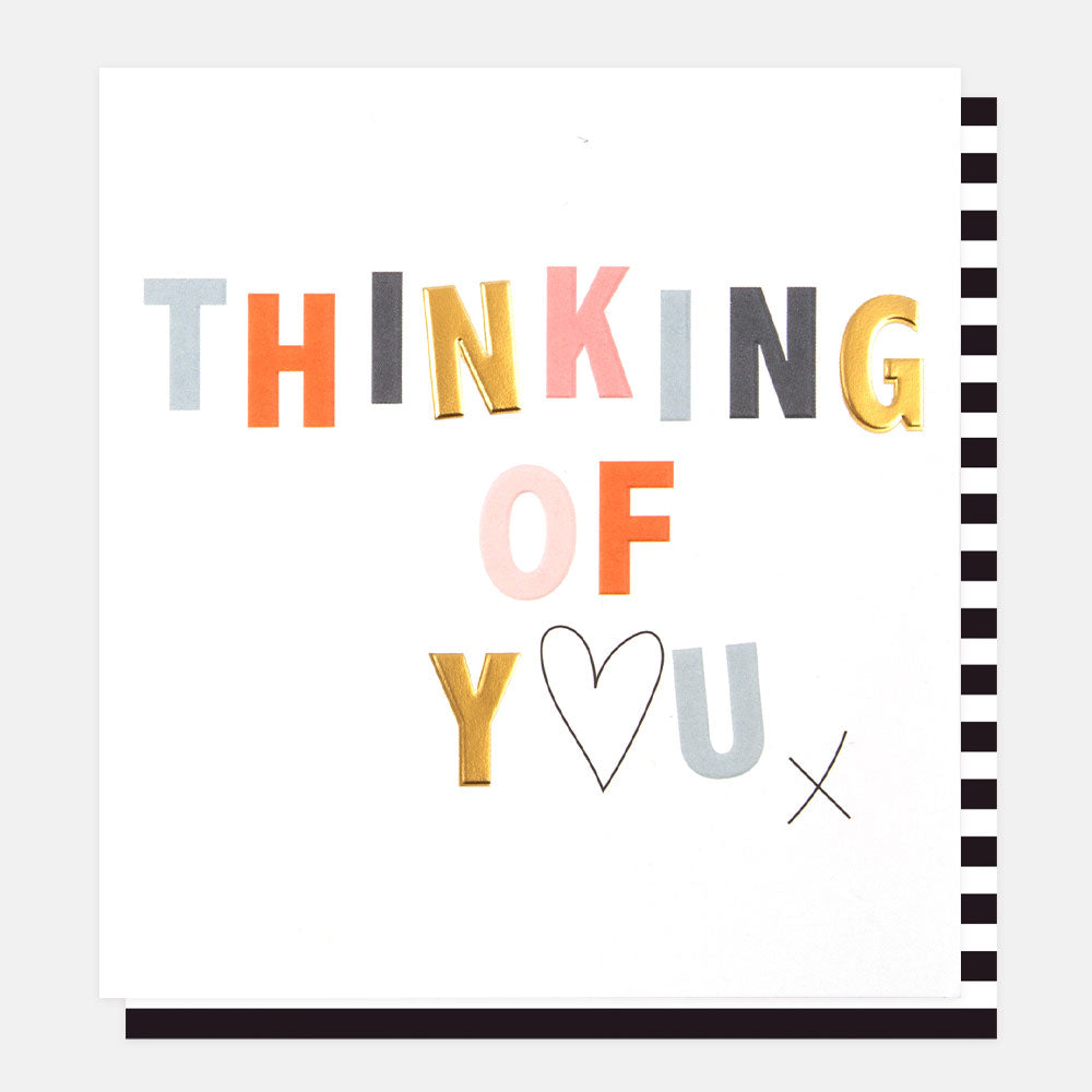 BEW013-Caroline G-Thinking Of You -Card-Best Wishes