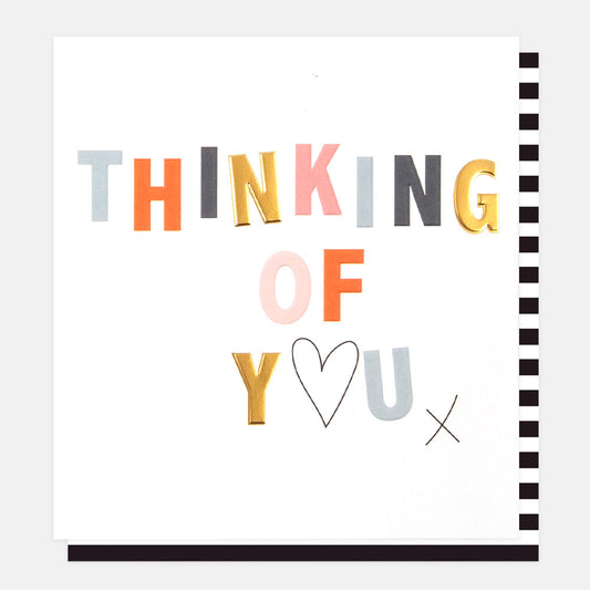 BEW013-Caroline G-Thinking Of You -Card-Best Wishes