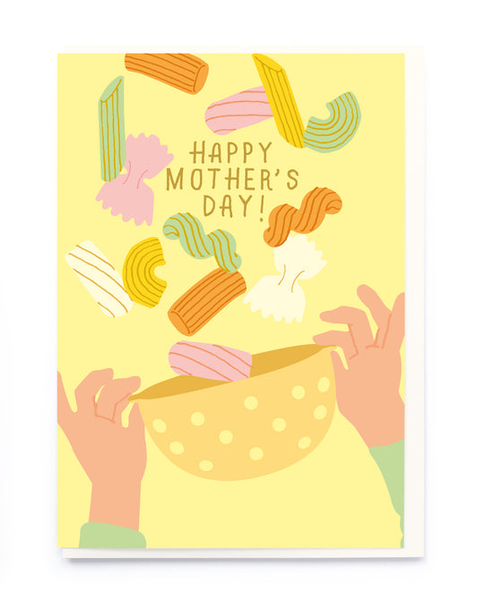 NL281-Noi-Pasta Happy Mothers Day-Card-