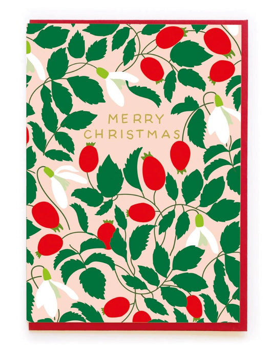 BP046-Noi-Rosehip-Xmas Card-Christmas Cards