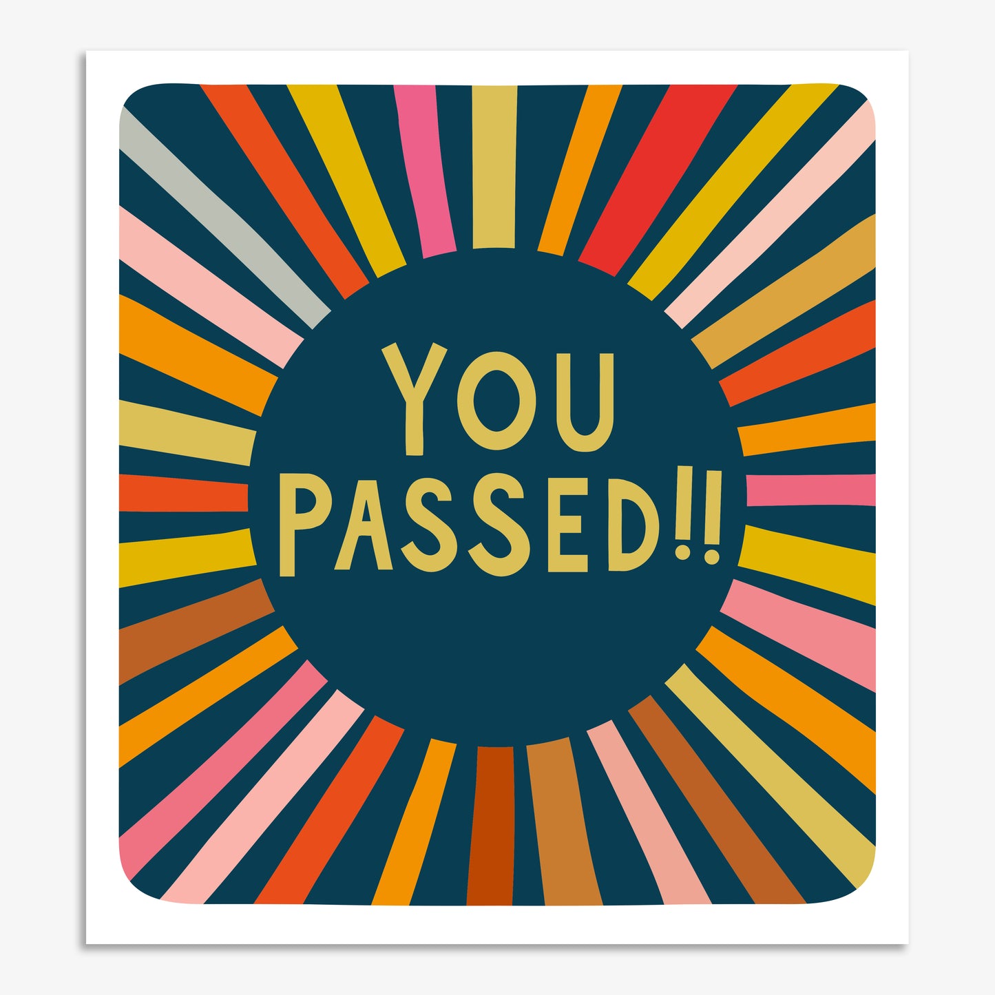 FIZ077-Think of Me-You Passed-Card-Fizz